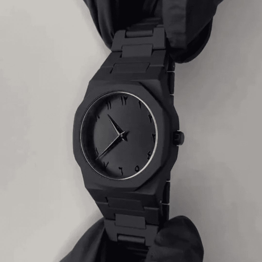 Arabic Aura Watch fiber chain strap Dubai